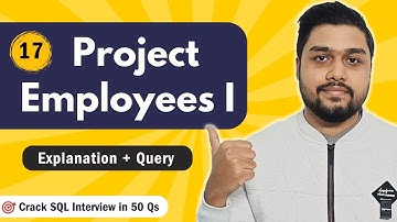 Project Employees I | Leetcode 1075 | Crack SQL Interviews in 50 Qs  #mysql #leetcode