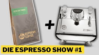 Wie stellt man neuen Espresso ein