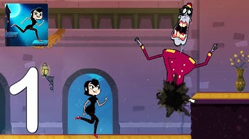 Hotel Transylvania Adventures - Run,Jump,Build! - Walkthrough Part 1 - Levels 1-5（Four characters）