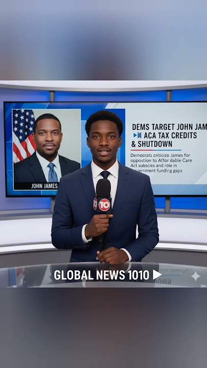Dems Target John James Over ACA Tax Credits & Government Shutdown Debate | Breaking Political News