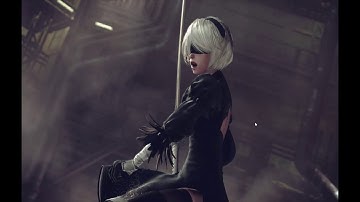Taking down a Goliath-class unit - Nier: Automata [Very Hard]