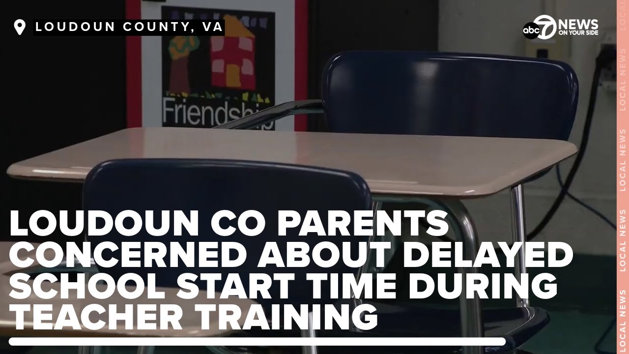 Loudoun County parents concerned about delayed school start time during