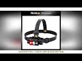 Wurkkos HD50 Headlamp 2A Rechargeable 21700 Headlight 4000lm XHP50.3 HI+LH351D+660nm Red Light Tooll