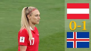 Austria vs Iceland Highlights || Women's International Friendly 2023