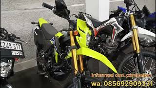 MOTOR BEKAS KONDISI SUPER..!!! D-TRACKER, KLX, CRF, WR.