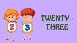 Counting numbers - 21 to 30 : Learn with JJ