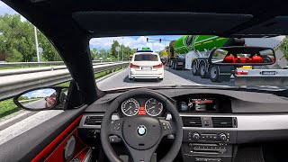 Bmw 3 Series E92 M Tech 335Hp Ets2 Car Mod Gameplay Euro Truck Simulator 2 1.54