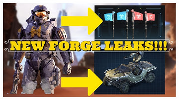 Halo Infinite NEW Forge LEAKS | HIDDEN Forge Objects