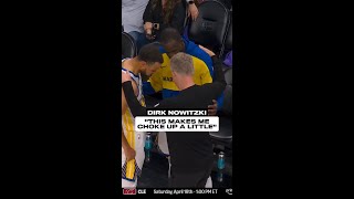 This Moment had Dirk Emotional 😢