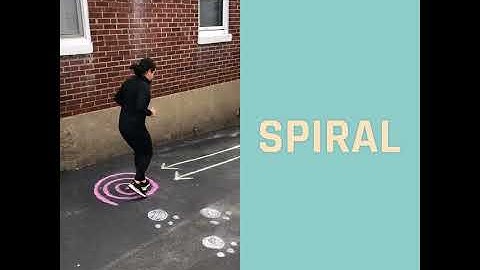 Kids Chalk Obstacle Course