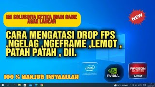 Cara mengatasi Drop FPS , Ngelag Saat Main Game di windows || settingan agar lancar ketika main game screenshot 5