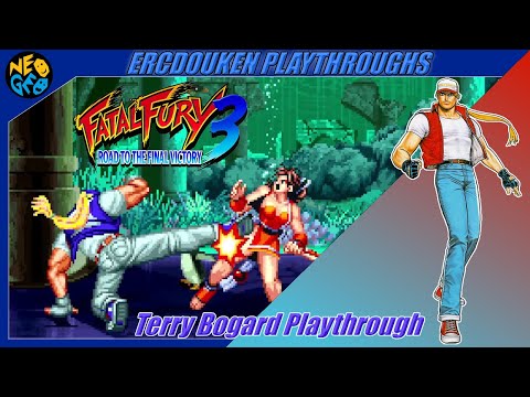 Fatal Fury 3: Road to the Final Victory (Neo Geo) - Terry Bogard Playthrough