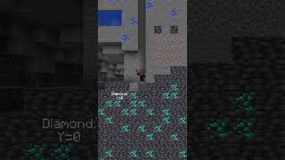 Minecraft ore spawn height! (World’s smallest violin)