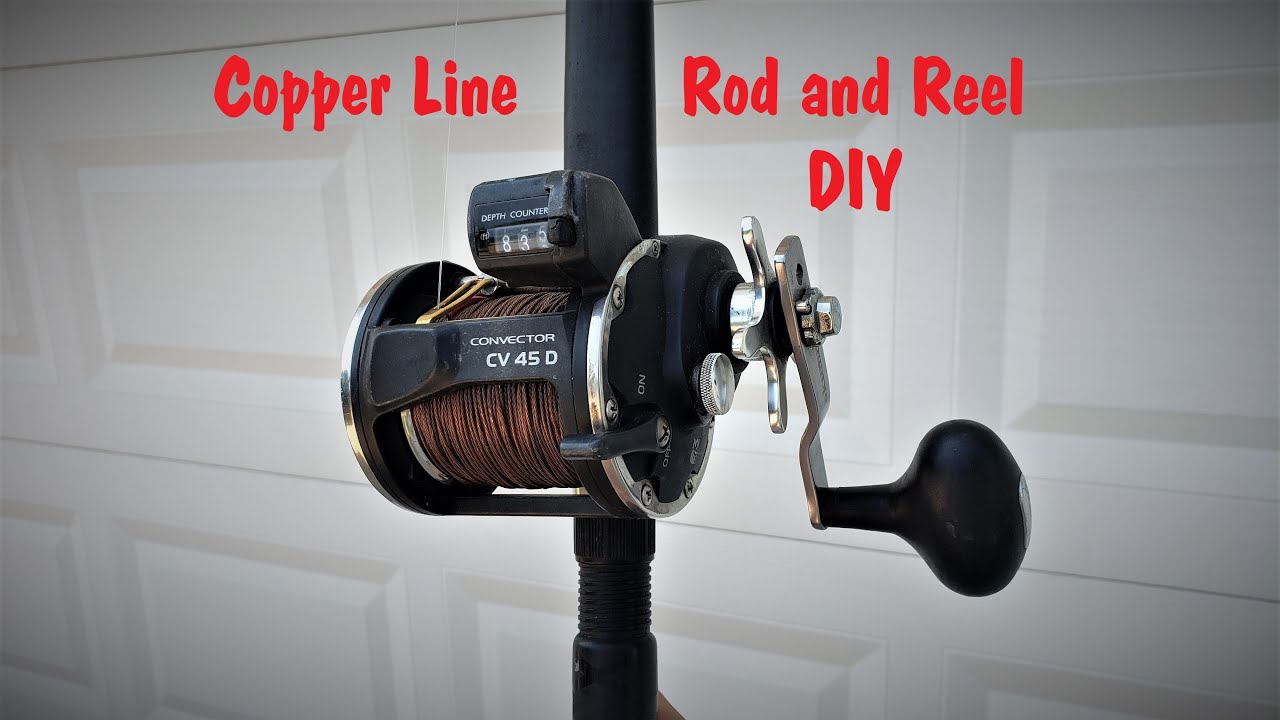 Copper Line Rod & Reel Set Up for Great Lakes Salmon and Trout