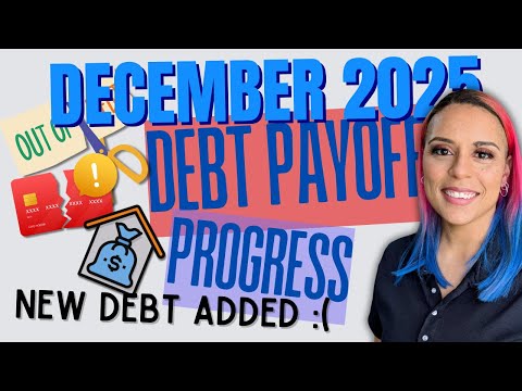 December 2025 Debt Payoff Update | $190,800 in Debt | Multi-Year Payoff Plan #debtconfession