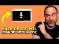 Aprenda a ganhar $17 mil contando histórias para dormir sem aparecer.Usando só a voz.