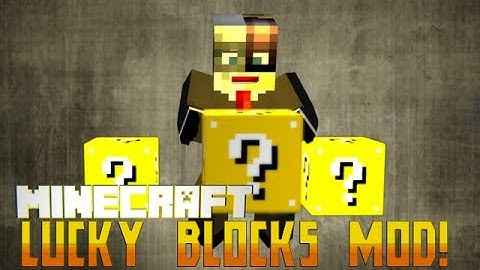 Minecraft Mod Showcase: Lucky Block Mod