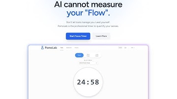 PomoLab - The Professional Focus Timer for Deep Work