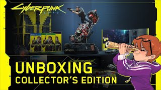 UNBOXING CYBERPUNK 2077 COLLECTORS EDITION