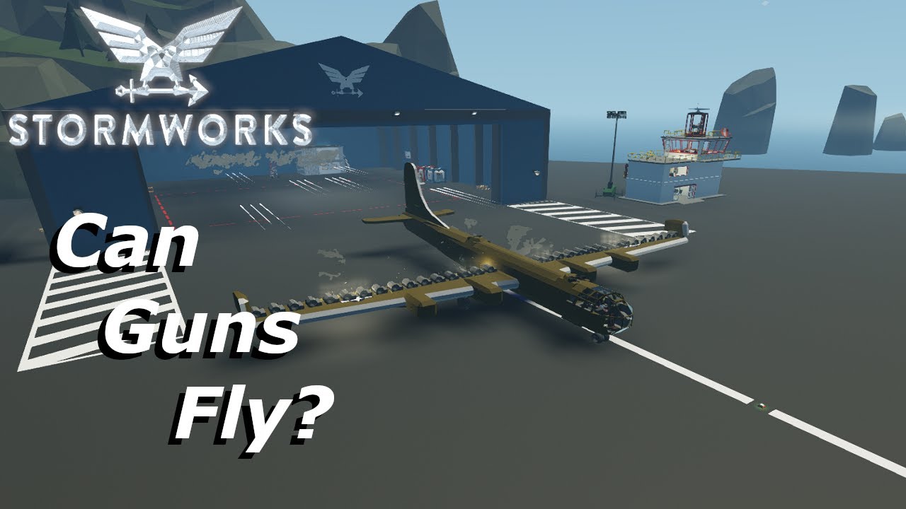 Are Guns Good Engines? | Stormworks Search & Destroy