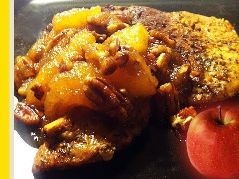 Apple-Glazed Pork Chops Recipe by: Food Luv Bites