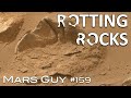 Unknown process is destroying mars rocks