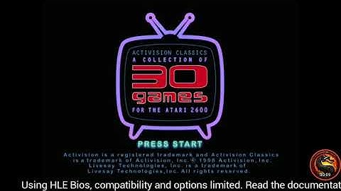 Activision Classics: Chopper Command [Game Three: Commander Level] 12400 - PS1 Emulated