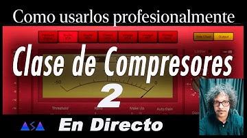 👨‍🎓 Como COMPRIMIR PROFESIONALMENTE 💜2ªClase de COMPRESORES