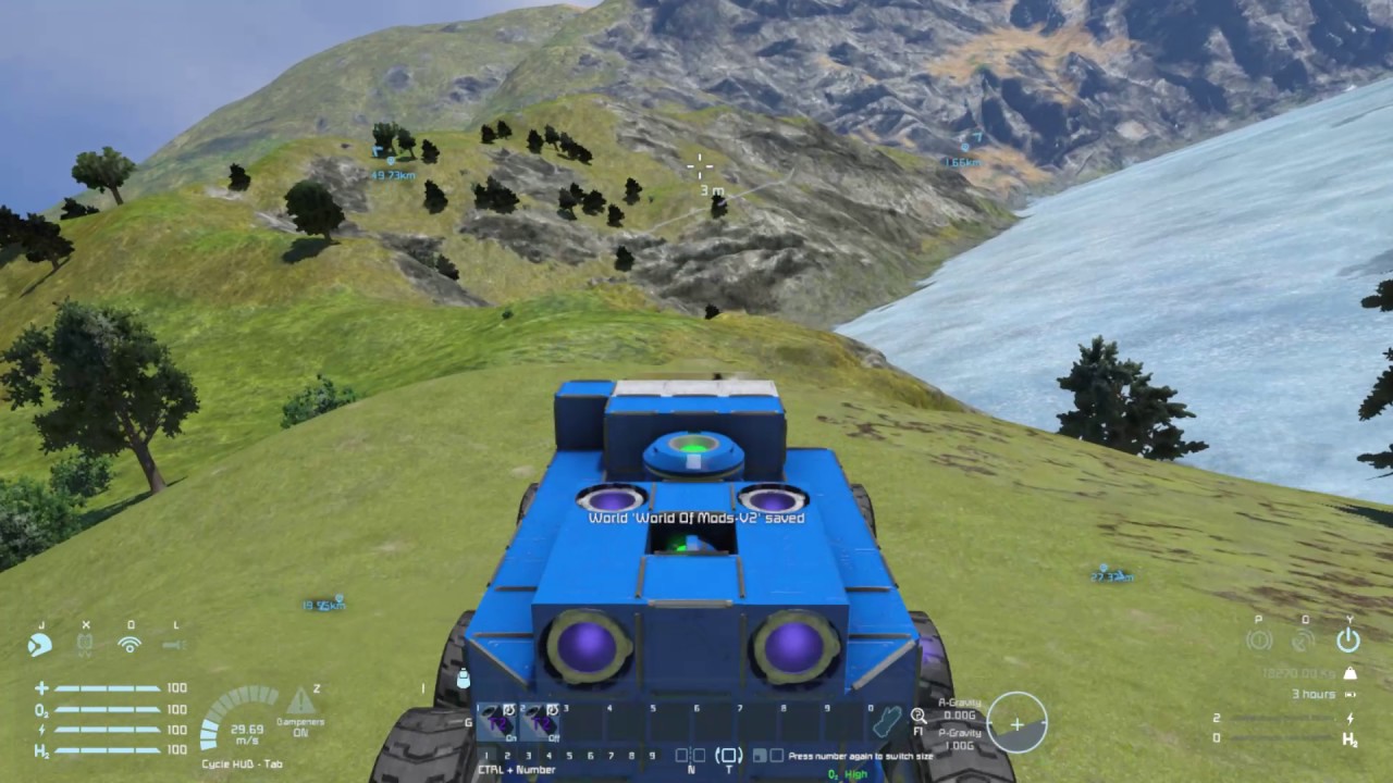 Space Engineers - Modded Creative - YouTube