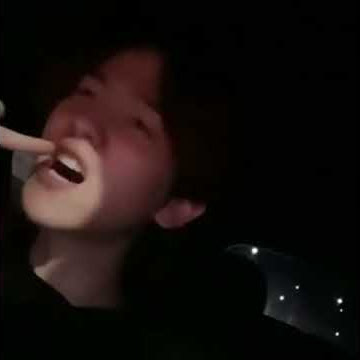 Baekhyun singing in his IG LIVE 'May We Bye'