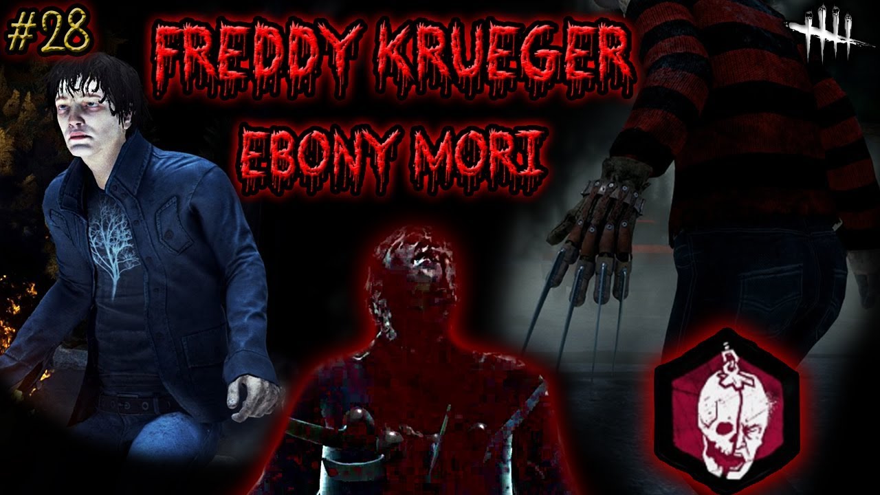 FREDDY KRUEGER EBONY MORI (A Nightmare on Elm Street DLC) | Dead By Daylight #28 (Patch 1.8.0)
