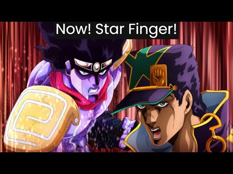 star platinum (jojo no kimyou na bouken and 1 more) drawn by  sempon_(doppio_note)