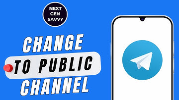 HOW TO CHANGE PRIVATE CHANNEL TO PUBLIC CHANNEL ON TELEGRAM