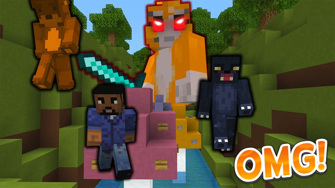 RUN From The KILLER Cat - Minecraft Xbox Run From The Beast - YouTube