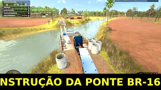 Construção da Ponte na BR-163 Começou! 🚜 Nicole Mostra Tudo no Farming Simulator 25 screenshot 1