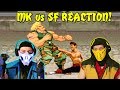 Scorpion & Sub-Zero REACT - Mortal Kombat vs Street Fighter (Scouthedog1 Animations) | MK PARODY!