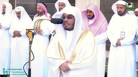 تلاوة فضيلة الشيخ أ.د : ياسر بن راشد الدوسري في صلاة الجمعه | 💛أول صلاة جمعه للشيخ ياسر الدوسري💛