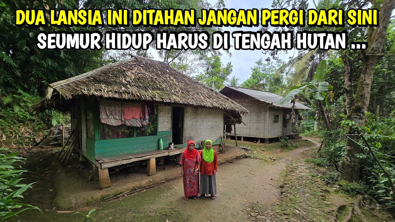 Setuju Atau Tidak..? Dua Lansia Ini Diminta Tetap Tinggal di Hutan