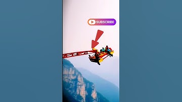 Extreme ride over canyon collapses and tourists fall into steep gorge as rock cracks open