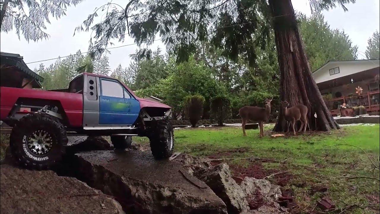 Vanquish Phoenix hobbywing fusion 1200kv 3s testing out sway bar YouTube