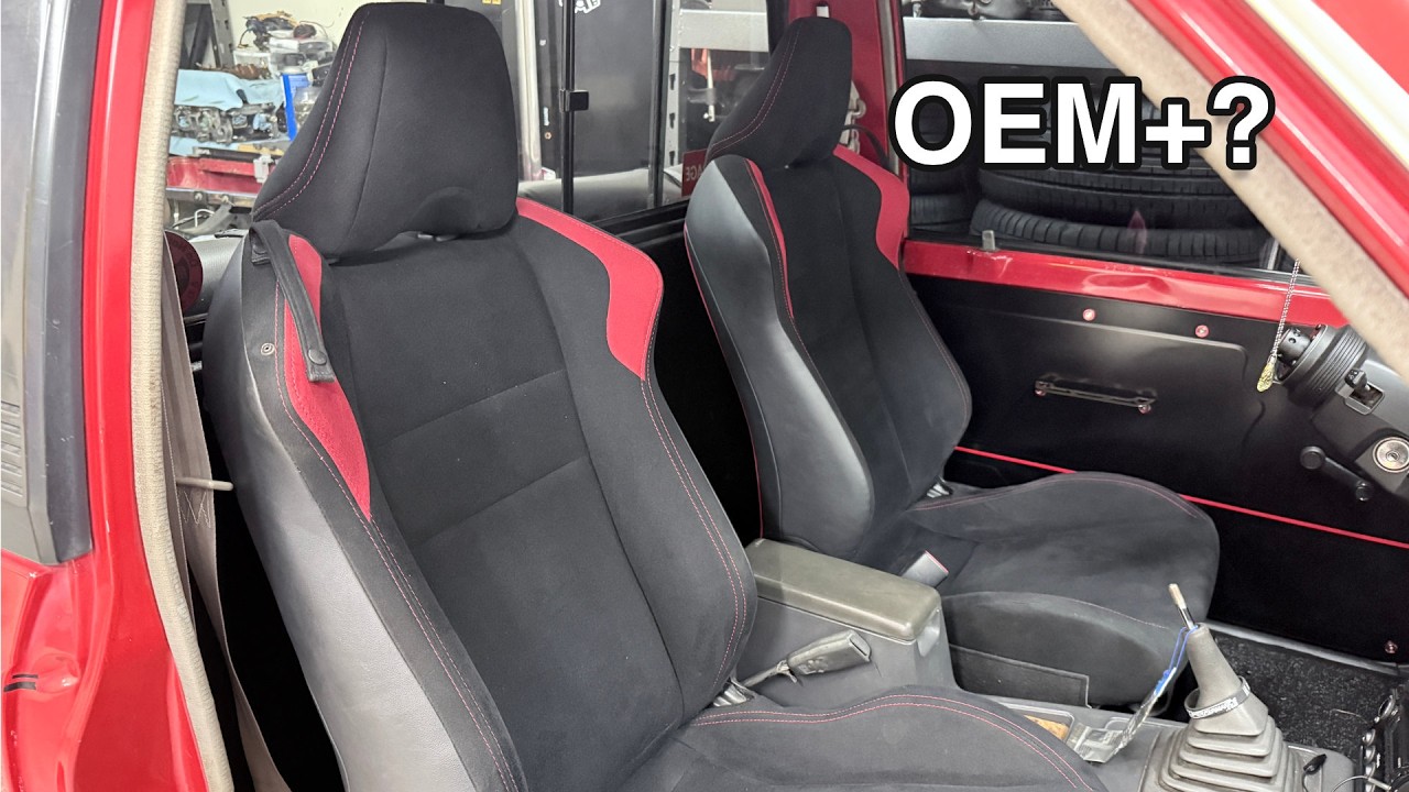 FRS Seats in a Mazda B2200 B2000?! | Flake Garage