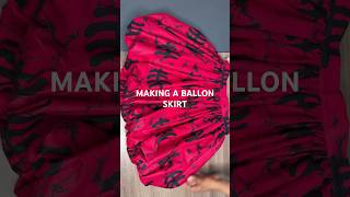 How to make a balloon skirt.