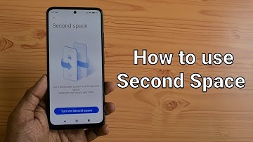 Poco M4 Pro 4G : How to use Second Space