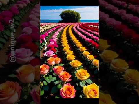 Beutiful flowers garden#uniqueflower