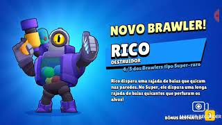 Abrindo 3 Mega Caixas No Brawls Stars (Será Que Eu Ganhei Brawler)