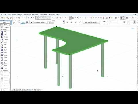 Saving a GDL Object with Editable Attributes in ARCHICAD