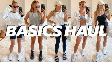 COMFY SUMMER BASICS HAUL! Julia Havens