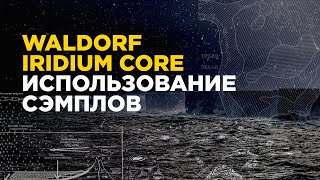 картинка: Воспроизведение семплов на waldorf iridium core