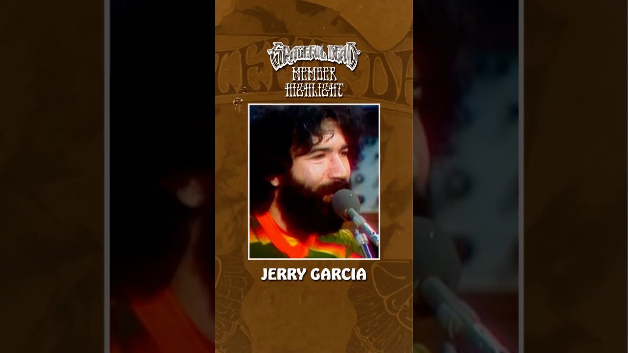GratefulDead Member Highlight: Jerry Garcia⚡️ - YouTube