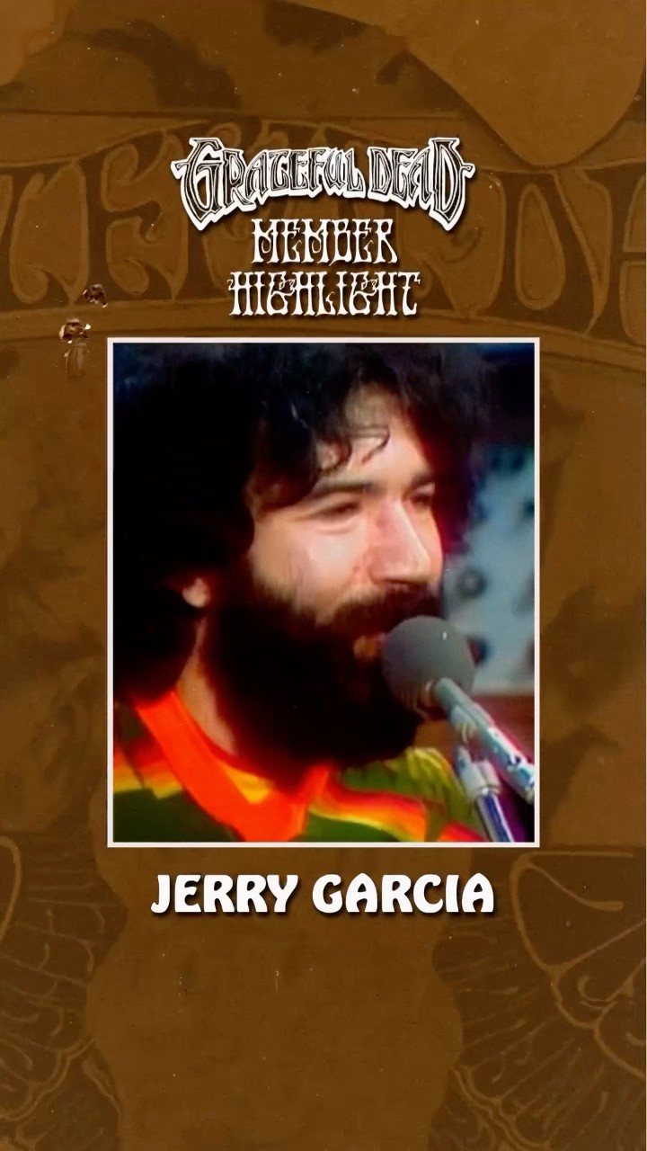 GratefulDead Member Highlight: Jerry Garcia⚡️ - YouTube